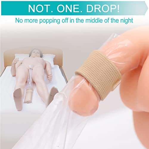 EaseCare Harnröhren-Katheter-Gurt – Auslaufsicherer Penis-Clip für Inkontinenz, vollständig verstellbar, wiederverwendbar, waschbar, für Prostatachirurgie (10er-Pack)