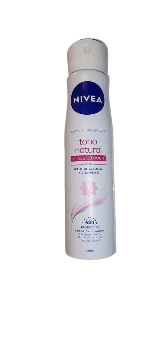 NIVEA Aclarado Natural Aerosol Deodorant – Aufhellendes Deodorant, 3er-Pack (3 x 240 ml)