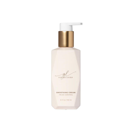 Goldie Locks Anti-Frizz Glättungscreme – Feuchtigkeitsspendend für mehr Geschmeidigkeit & Elastizität – Versiegelt Frizz für Glanz – Sicher für Extensions & coloriertes Haar – Proteinfrei – 150 ml