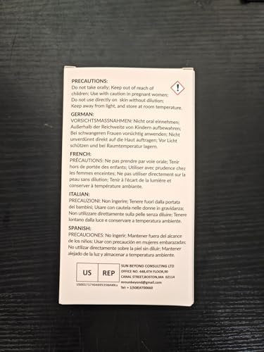 EVOKE OCCU Thymian Ätherisches Öl für Diffuser, Massage, Kerzen- und Seifenherstellung - 118 ml