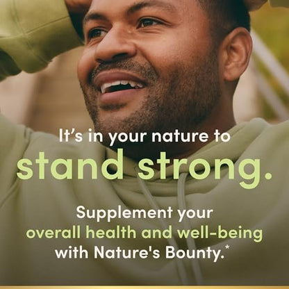 Nature’s Bounty Advanced Vitamin D3 mit Magnesiumcitrat Immunformel – Unterstützt Immun- und Knochengesundheit, 90 Tabletten