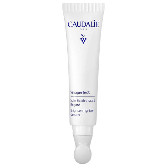 Caudalie Vinoperfect Anti-Augenringe Koffein Augencreme mit Niacinamid, Duftfrei - 15 ml