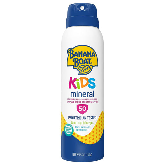Banana Boat Mineral Kinder-Sonnenschutz C-Spray SPF 50 – 150 ml