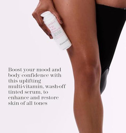 THISWORKS Perfect Legs Skin Miracle: Getönte Hautpflege mit Vitamin C & E für strahlenden, sonnengeküssten Glow – Gleicht Hautton aus & reduziert Unreinheiten, 150 ml