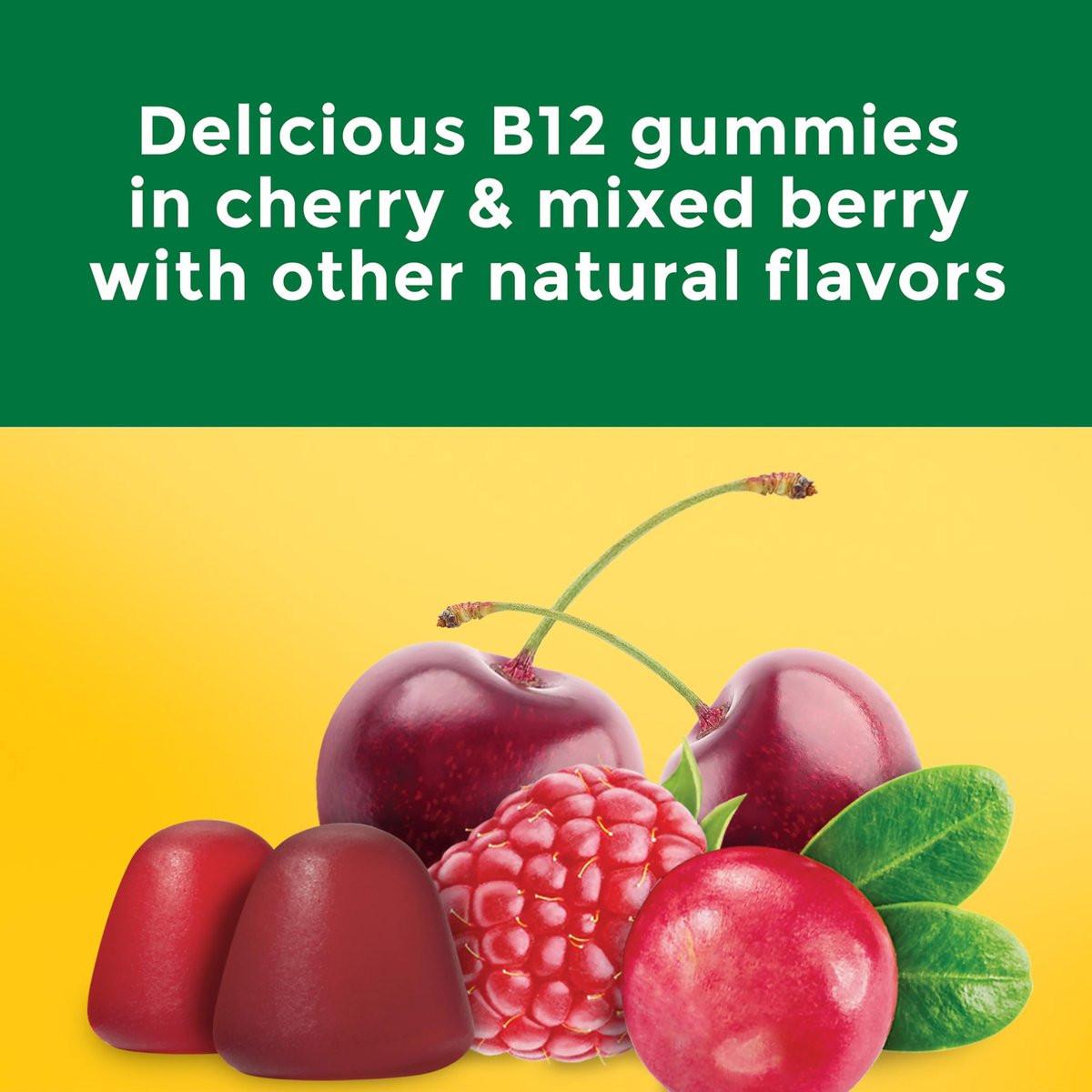 Nature Made Extra Stark Vitamin B12 Gummis 3000 mcg pro Portion – B12 Vitamine zur Unterstützung des Energiestoffwechsels, 60 Gummis, 30-Tage-Vorrat