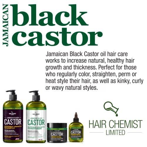 Hair Chemist Superior Growth Jamaican Black Castor Shampoo & Conditioner Set 2 x 33,8 oz – für Haarwachstum