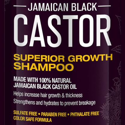 Hair Chemist Superior Growth Jamaican Black Castor Shampoo & Conditioner Set 2 x 33,8 oz – für Haarwachstum
