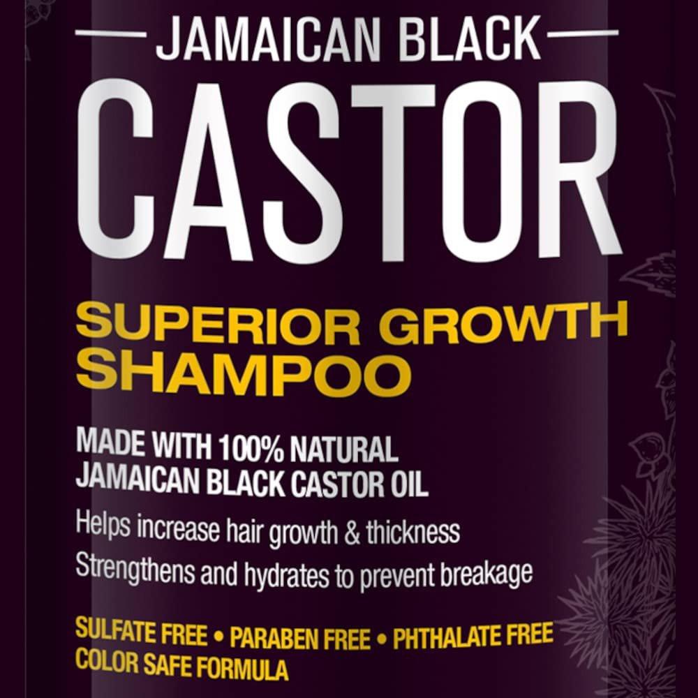 Hair Chemist Superior Growth Jamaican Black Castor Shampoo & Conditioner Set 2 x 33,8 oz – für Haarwachstum