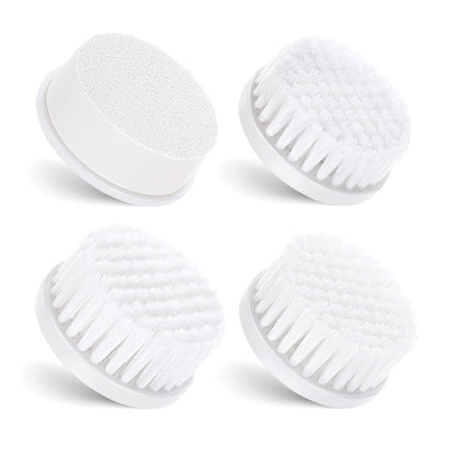 Ersatzbürstenköpfe für COSLUS 7IN1 FBS-D Gesichtsreinigungsbürste, 4 Stück – Silikon-Reinigungsaufsätze