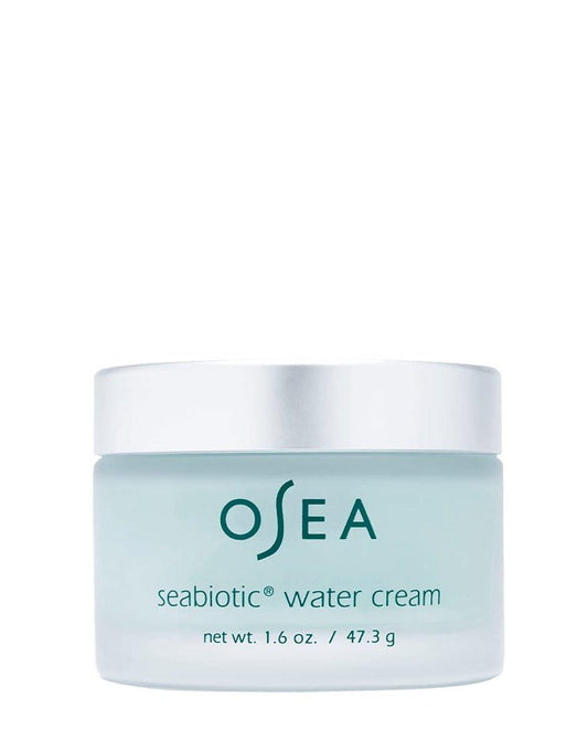 OSEA Seabiotic Water Cream 1,6 oz – Wasserbasierte Feuchtigkeitscreme mit Squalan, Prä- und Probiotika – Vegane Gesichtscreme für schwerelose Hydratation