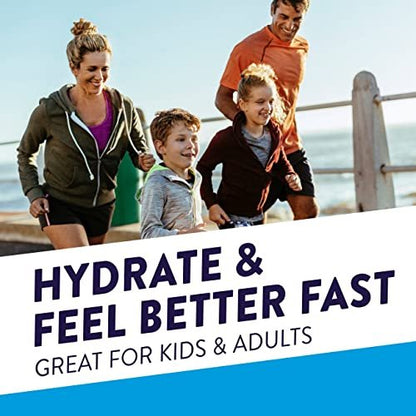 Pedialyte Fast Hydration Elektrolyt-Pulverbeutel, Erdbeer-Geschmack, 8 Einzelportionen