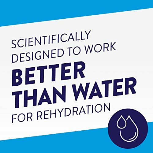 Pedialyte Fast Hydration Elektrolyt-Pulverbeutel, Erdbeer-Geschmack, 8 Einzelportionen