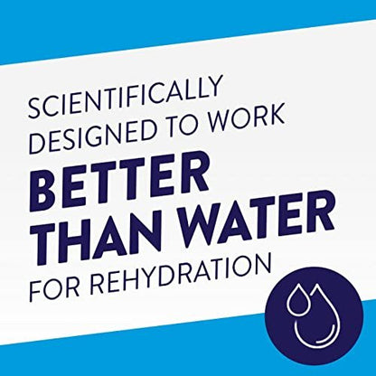 Pedialyte Fast Hydration Elektrolyt-Pulverbeutel, Erdbeer-Geschmack, 8 Einzelportionen