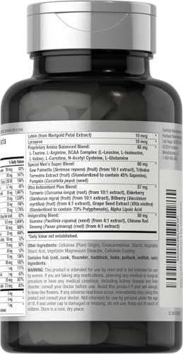 Horbäach Men's Multivitamin | 60 Kapseln | Fortschrittliche Formel | mit Vitamin C, D, Magnesium, Mineralien & mehr | Nicht-GVO & glutenfrei