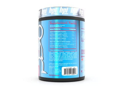 BPI Sports Best Aminos – BCAA Pulver nach dem Training & Glutamin Erholungsgetränk mit verzweigtkettigen Aminosäuren für Hydratation & Erholung, für Männer & Frauen – Zuckerwatte – 25 Portionen