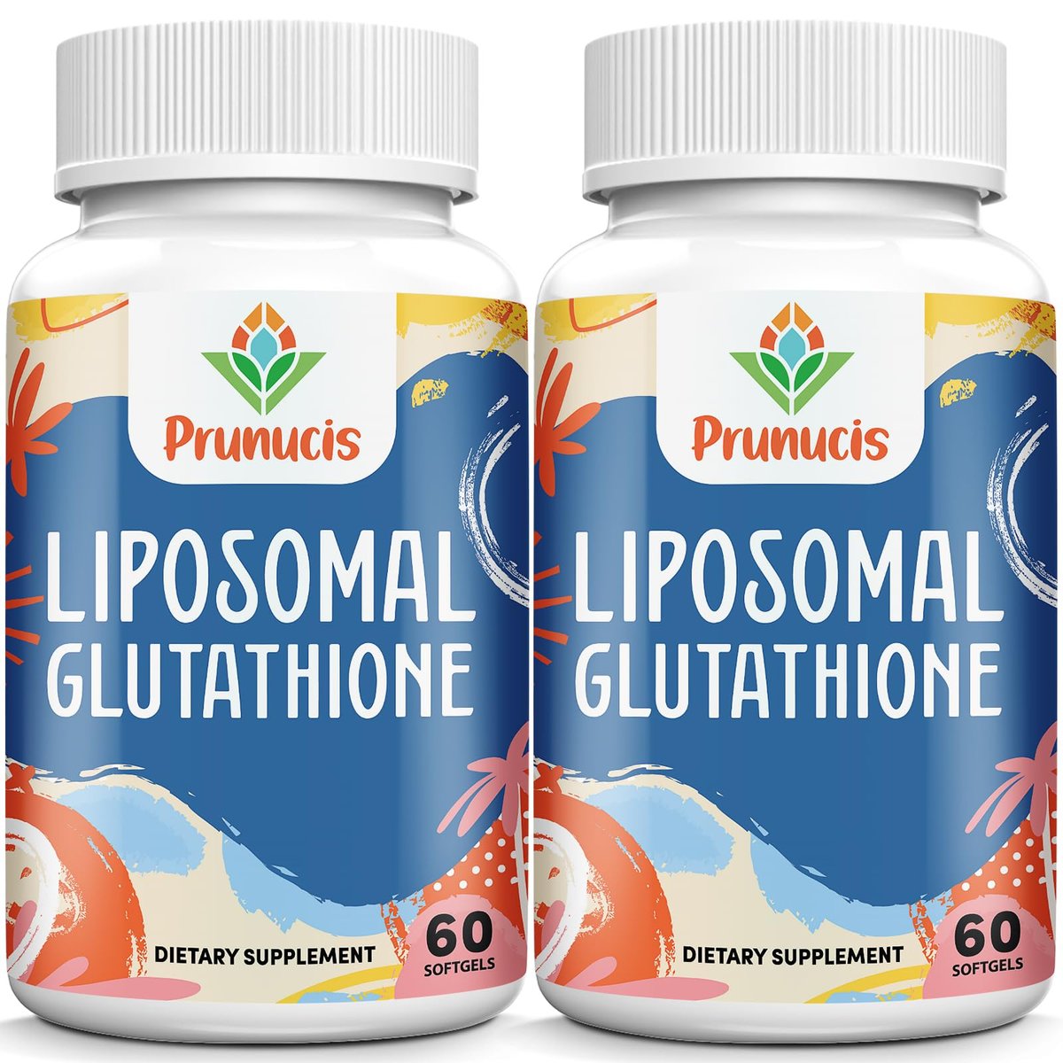 2400 mg Liposomales Glutathion mit Vitamin C, Mariendistel & Alpha-Liponsäure – Master-Antioxidans, reines reduziertes L-Glutathion – Immunsystem, Zellreparatur, Energie, hohe Absorption, 120 Weichkapseln
