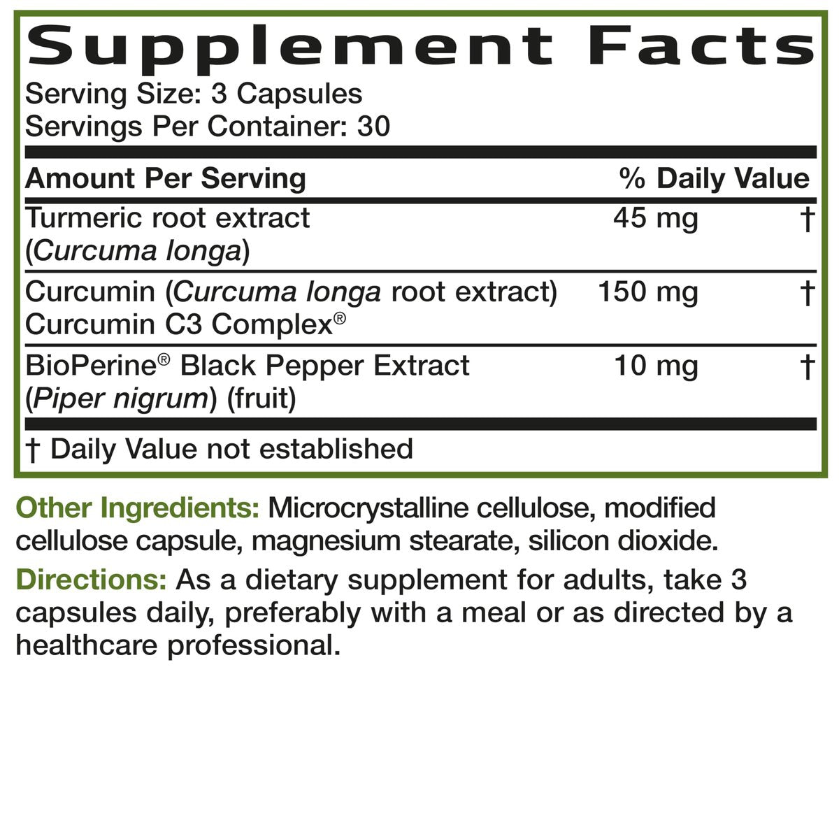 Bronson Kurkuma Curcumin Extra Stärke - Antioxidans, Gelenk- & Verdauungsunterstützung mit BioPerin, Non-GMO, 90 vegane Kapseln
