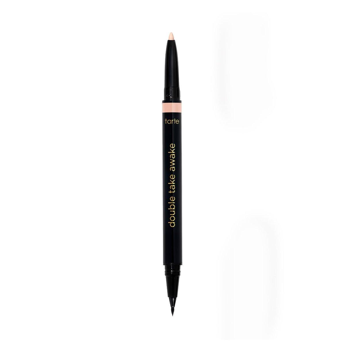 Tarte Double Take Awake Micro Liquid Liner – 2-in-1 Eyeliner Stift mit Amazonas-Ton für wache, ausdrucksstarke Augen – lang anhaltend, wasserfest, vegan & tierversuchsfrei