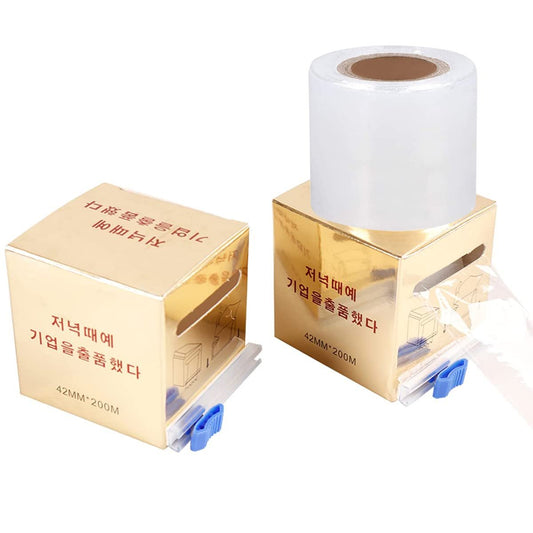 AIYUENCICI Transparente Augenbrauen-Tattoo-Folie 2er-Pack – Mikroblading-Schutzfolie für Permanent Make-up, Augenbrauen-Laminierung & Wimpernlifting