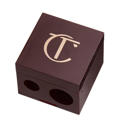 Charlotte Tilbury Doppelgrößen-Anspitzer für Stifte – Kosmetikspitzer für Eyeliner, Lipliner & Lidschattenstifte – Passend für Color Chameleon, Rock 'N' Kohl, The Classic & Lip Cheat Liners