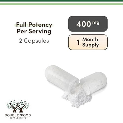 DIM Supplement für Frauen und Männer – 400 mg pro Portion, 200 mg pro Kapsel, 60 Kapseln – Hormonbalance & Akne Behandlung
