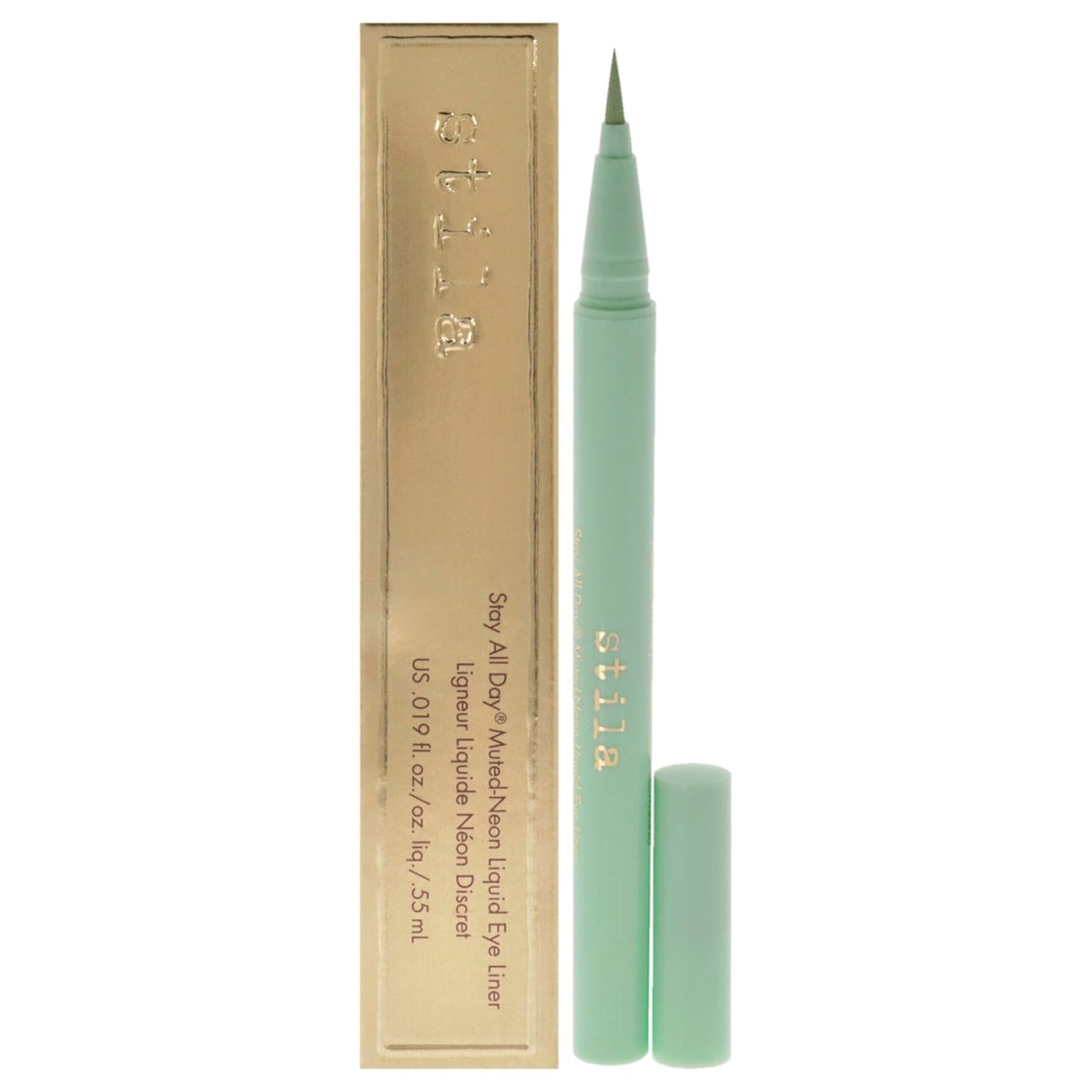 Stila Stay All Day® Muted-Neon Liquid Eyeliner – Hint of Mint, 0,02 Fl Oz