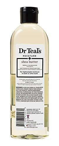 Dr. Teals Badeöl Geschenkset (3er-Pack, 8,8 oz) – Eukalyptus, Sheabutter & Kokosnussöl – Ätherische Öle für Hautpflege und Stressabbau