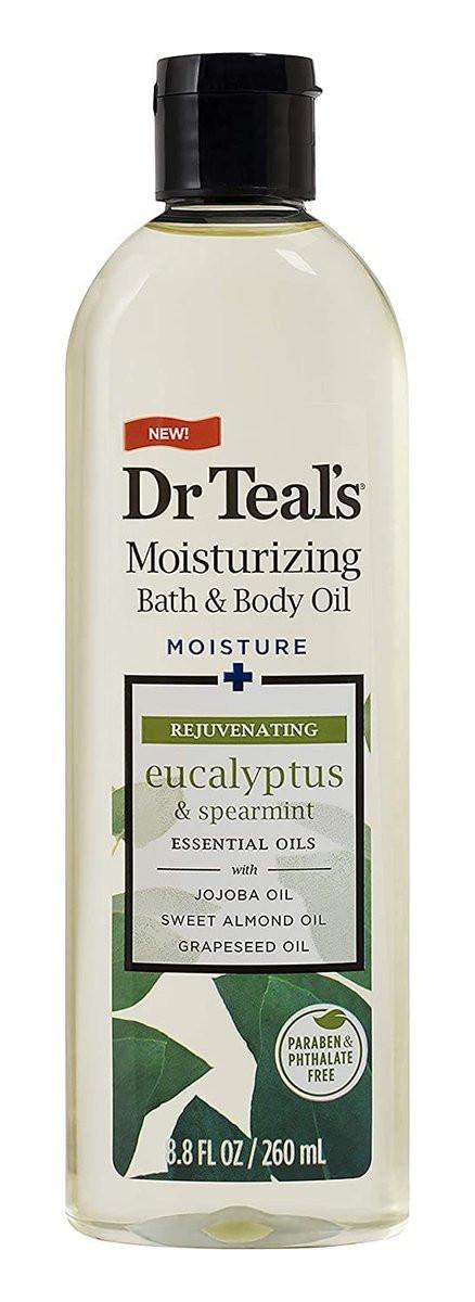 Dr. Teals Badeöl Geschenkset (3er-Pack, 8,8 oz) – Eukalyptus, Sheabutter & Kokosnussöl – Ätherische Öle für Hautpflege und Stressabbau