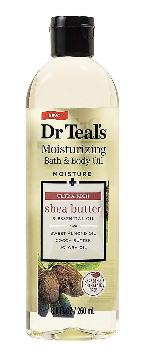 Dr. Teals Badeöl Geschenkset (3er-Pack, 8,8 oz) – Eukalyptus, Sheabutter & Kokosnussöl – Ätherische Öle für Hautpflege und Stressabbau