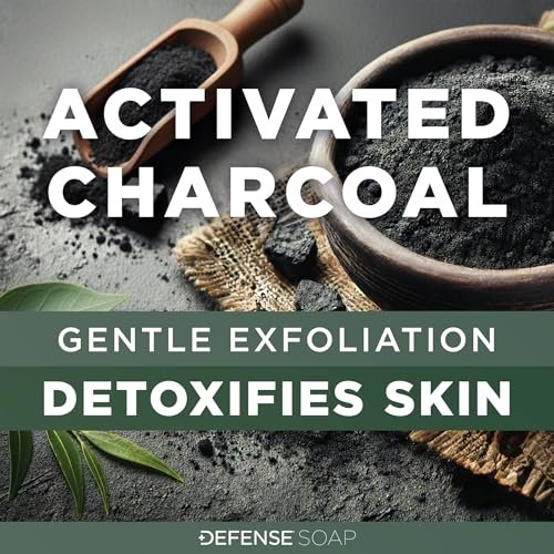 Defense Antifungal Bar Soap | Medizinische Seife gegen Juckreiz, Ringelflechte, Fußpilz, Hautpilz – Antimykotische Behandlung (1 Bar, ohne Behälter)