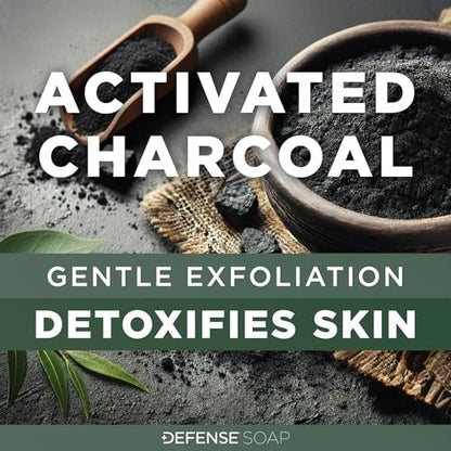 Defense Antifungal Bar Soap | Medizinische Seife gegen Juckreiz, Ringelflechte, Fußpilz, Hautpilz – Antimykotische Behandlung (1 Bar, ohne Behälter)