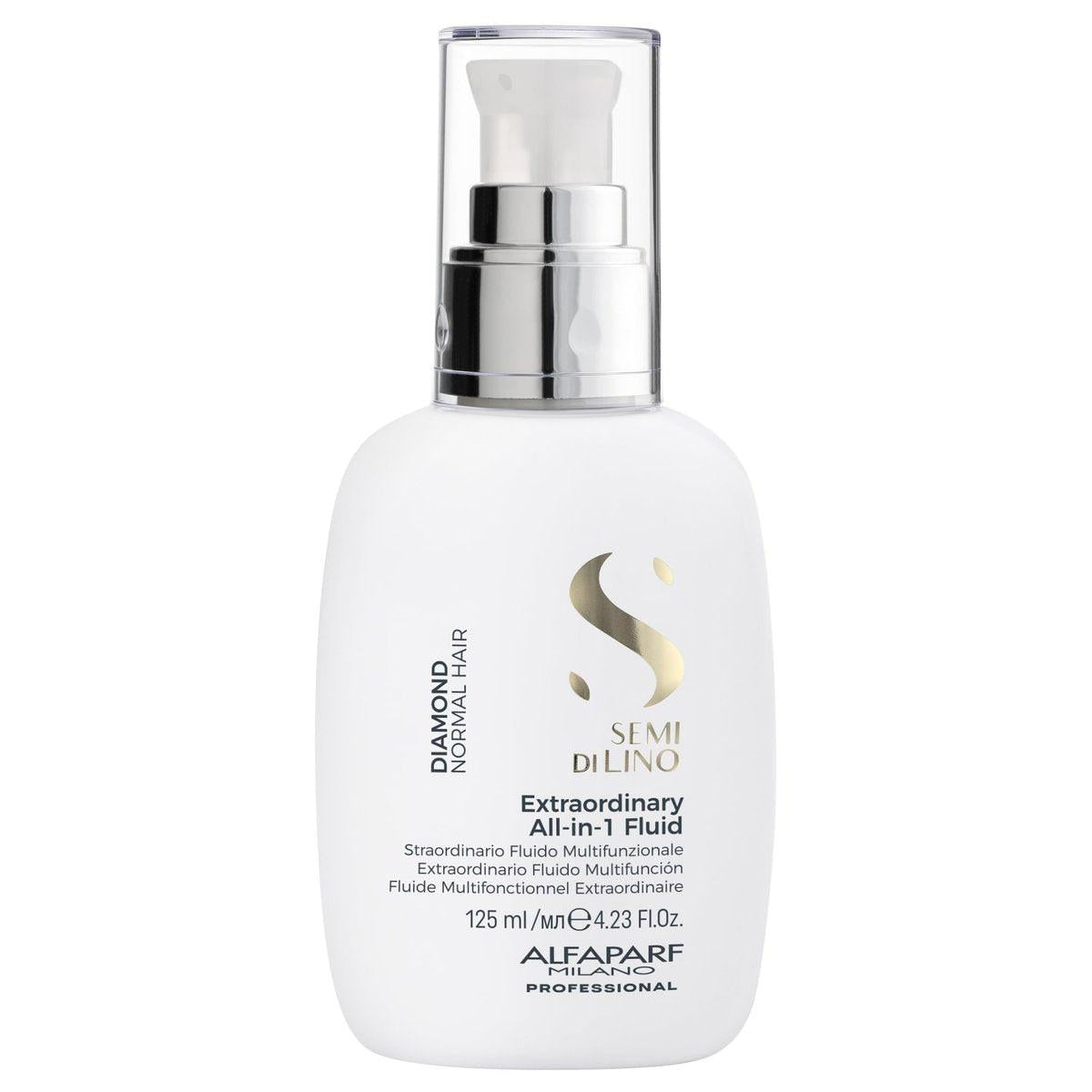 ALFAPARF MILANO Semi di Lino All-In-One Multi-Benefit Leave In Conditioner Spray mit Hitzeschutz – 125 ml