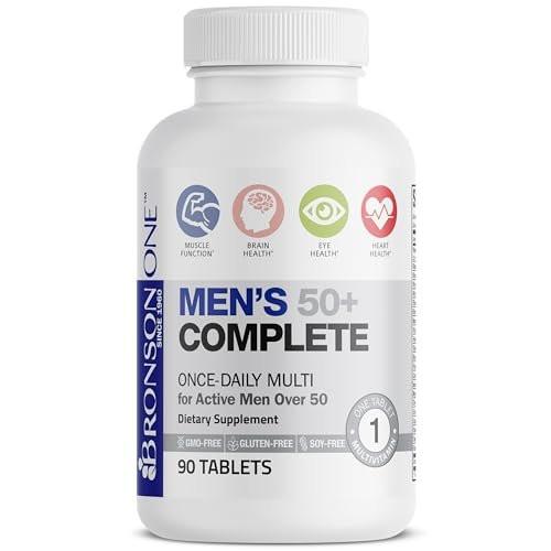 Bronson ONE Daily Men's 50+ Complete Multivitamin Multimineral, 90 Tabletten