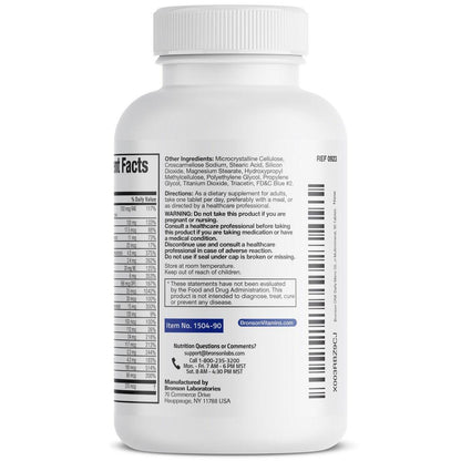 Bronson ONE Daily Men's 50+ Complete Multivitamin Multimineral, 90 Tabletten