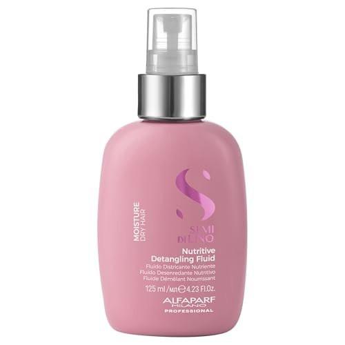 ALFAPARF MILANO Semi di Lino Moisture Nutritive Leave-In Haar-Entwirrspray mit Hitzeschutz – Professioneller entwirrender Conditioner für trockenes Haar – macht weich und verleiht Glanz (125 ml)