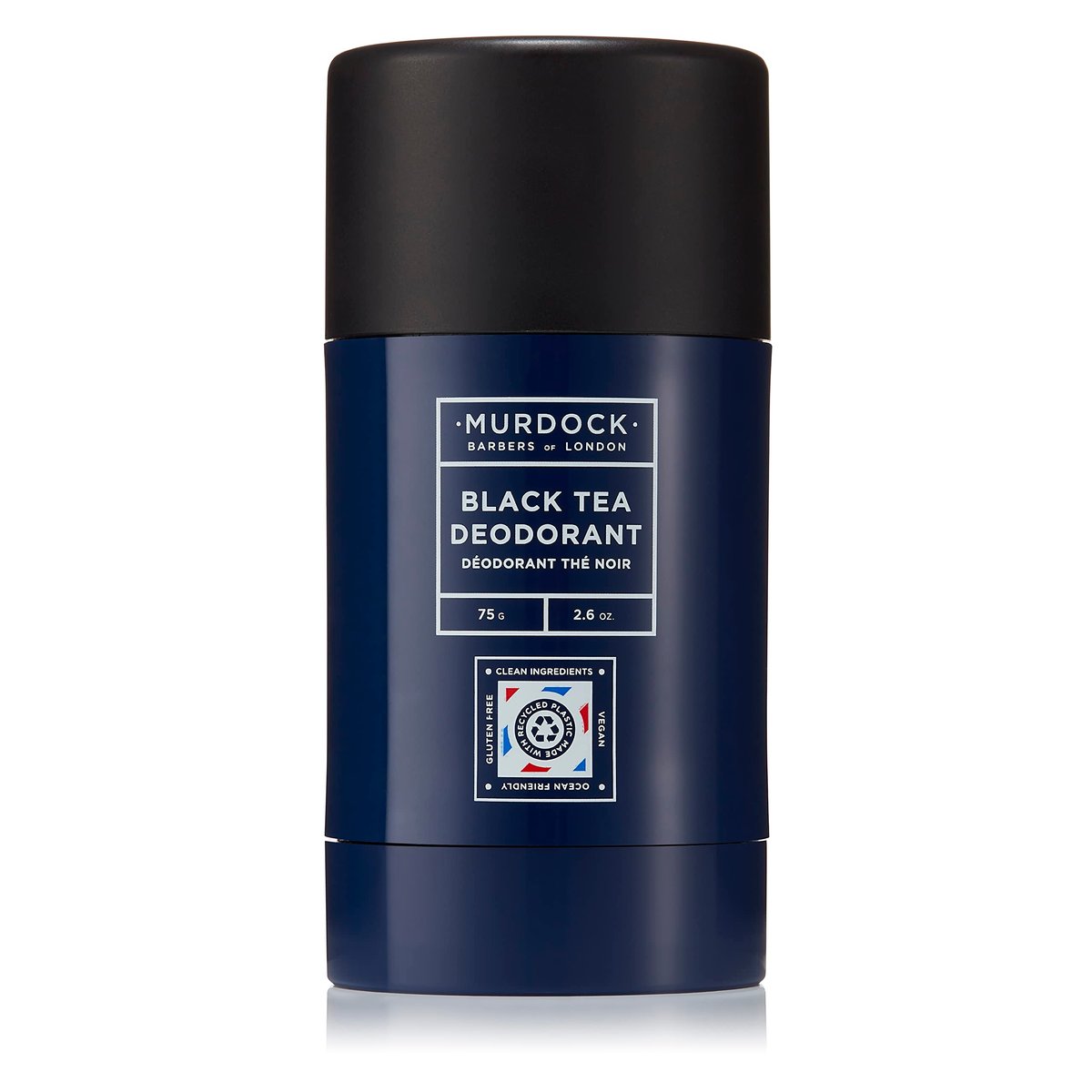 Murdock London Black Tea Deodorant – Hautfreundliches, nicht reizendes Naturdeo mit eleganter Duftnote, 75g