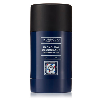 Murdock London Black Tea Deodorant – Hautfreundliches, nicht reizendes Naturdeo mit eleganter Duftnote, 75g