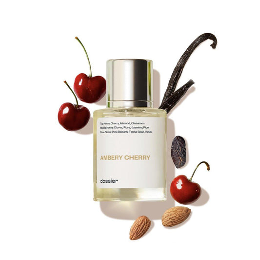 Dossier Ambery Cherry Eau de Parfum – Inspiriert von T.Ford Lost Cherry – Luxuriöser Duft für Damen, Herren & Unisex – 50 ml
