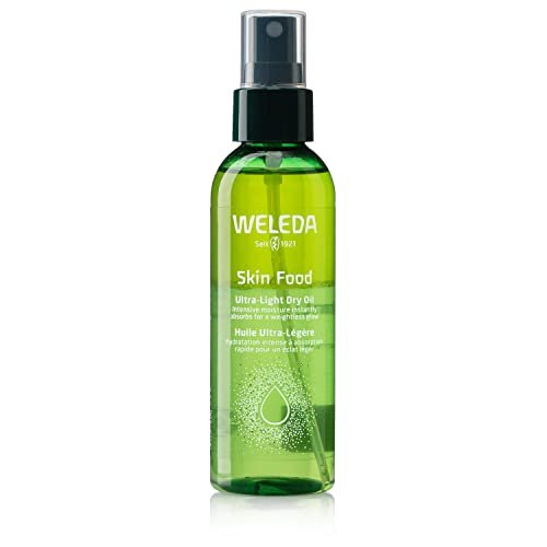 Weleda Skin Food Ultra-Light Trockenöl, 100 ml – pflanzliche Pflege mit Vitamin-Ölen und Extrakten aus Stiefmütterchen und Kamille
