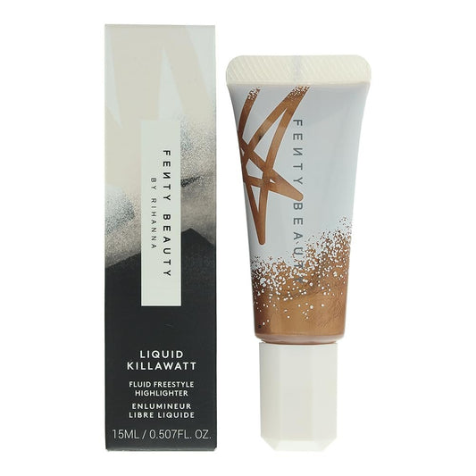 Fenty Beauty by Rihanna Liquid Killawatt Fluid Freestyle Highlighter Honey Hawtie – Flüssiger Highlighter in Bronze-Gold