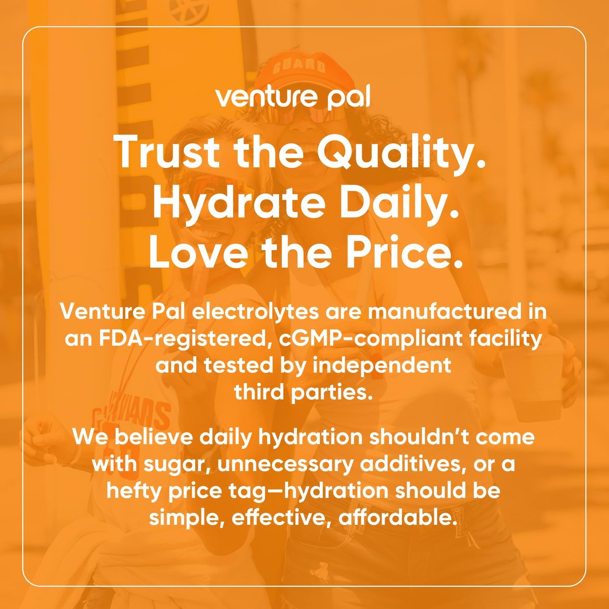 Venture Pal Zuckerfreie Elektrolyte Pulver Beutel - Flüssige tägliche IV Hydratation Packungen | Sofortige Hydratation & Party Erholung | 5 Vitamine & 7 Elektrolyte | Zertifiziert Vegan, Keto, Nicht-GVO | 16 Sticks