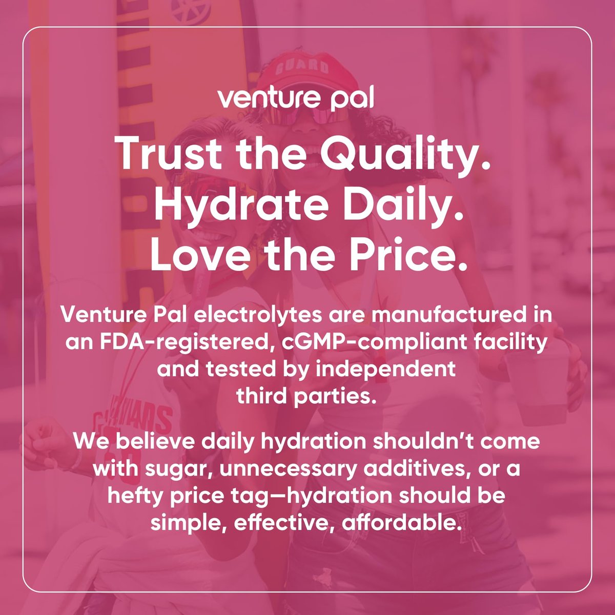 Venture Pal Zuckerfreie Elektrolyte Pulverbeutel – Flüssige IV Hydration Packets für sofortige Hydration & Party Recovery | 5 Vitamine & 7 Elektrolyte | Zertifiziert Vegan, Keto, Non-GMO | 16 Sticks