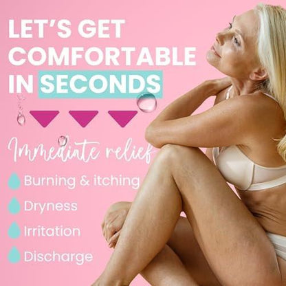 Hydro GYN Vaginalfeuchtigkeitscreme | Lang anhaltend bei vaginaler Trockenheit & Reizung | Hyaluronsäure & Vitamin E | Hormonfreie Intimpflege | Prä- und postmenopausal | 3 Fertigapplikatoren