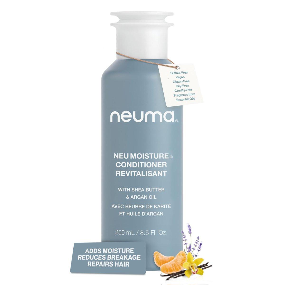 Neuma Neu Sulfatfreier Feuchtigkeitsspendender Conditioner | Feuchtigkeitsconditioner mit Sheabutter & Arganöl | Vegane & farbschonende Formel für trockenes Haar