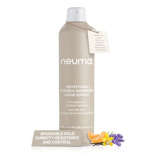 NEUMA Neu Styling Flexible Hair Spray 9 Fl Oz – Flexibler Halt für alle Haartypen mit Lavendel, Mandarine & Vanille Duft