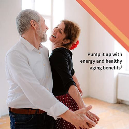 Garden of Life Vitamin Code CoQ10 Gummies – Herzgesundheit & Zelluläre Energie mit Präbiotika und Probiotika, ohne Zuckerzusatz, glutenfrei, nicht-GVO, Erdbeergeschmack, 60 Gummis