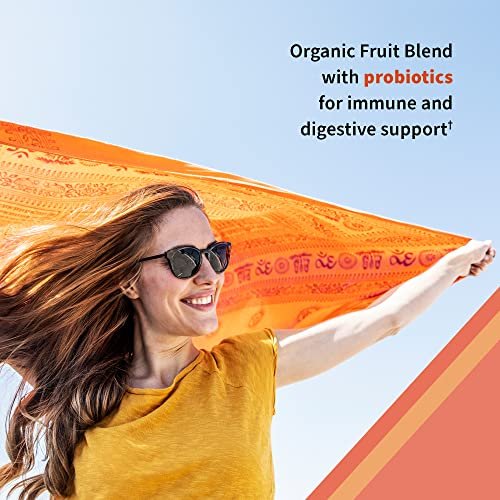 Garden of Life Vitamin Code D3 & K2 Gummis mit Präbiotika und Probiotika – Knochen-, Immun- und Verdauungsunterstützung, zuckerfrei, ohne Gentechnik, glutenfrei, Himbeer-Zitronen-Geschmack, 45 Gummis