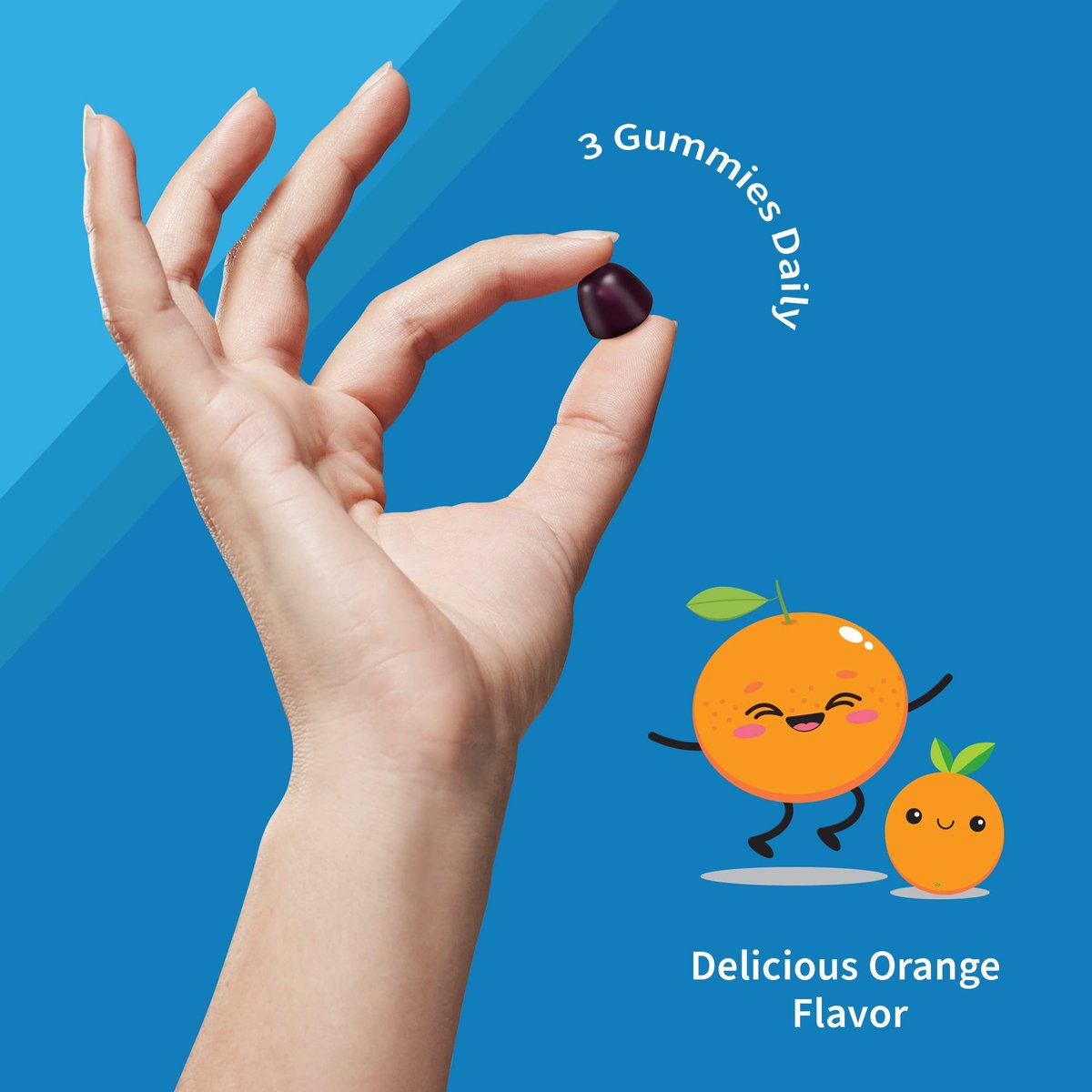 Garden of Life Kids Multivitamin Gummies mit Eisen + Probiotika für Immunsystem & Verdauung: Vitamine D, C, E, B, Zink für Energie & Entwicklung, Vitamin Code, Non-GMO, glutenfrei, 90 Orangen-Gummis, 30-Tage-Vorrat