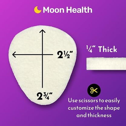 12er-Pack Metatarsal-Pads für Frauen – 1/4 Zoll dicke, bequeme Fußpolster für Fersen & Schmerzlinderung, Vorfußstütze, ideal bei Metatarsalgie, Morton-Neurom, Sesamoiditis